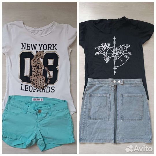 Вещи пакетом на девочку 12-14 лет