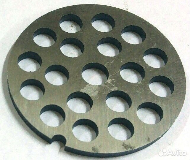 Решетка мясорубки Помощница D-53,5mm h-3mm, отв.-7