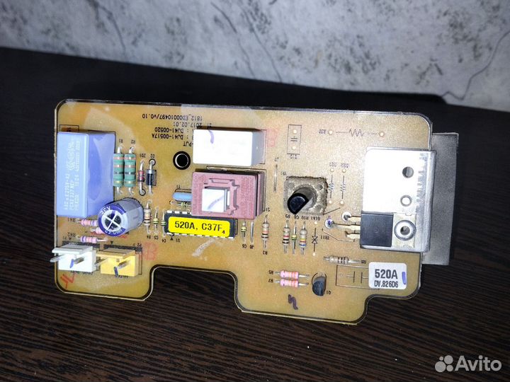 Плата управления пылесоса samsung