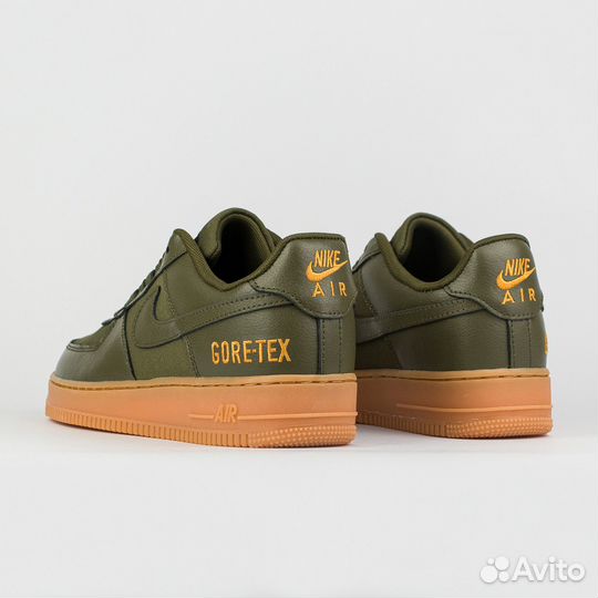 Кроссовки Nike Air Force 1 Low Gore-tex Green / Gu