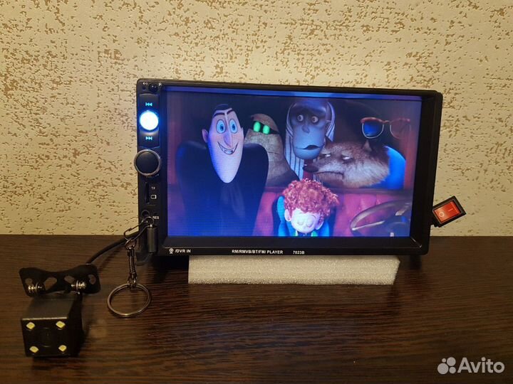 Магнитола 2 дин 2 din сенсорная c камерой