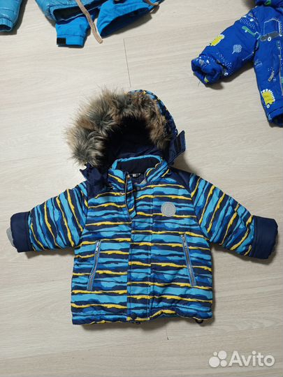 Зимний комбинезон с курткой 80-86