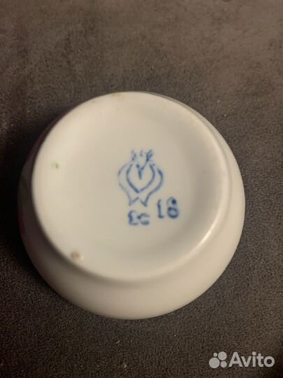 Сервиз СССР роза позолота на месте