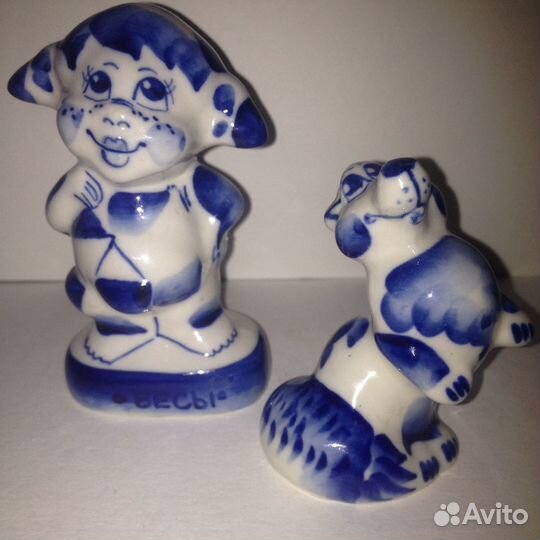 Фарфоровые статуэтки Гжель (на отправку)