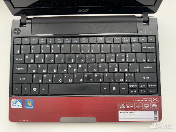 Ноутбук Acer aspire TimeLine X 1830T на ремонт