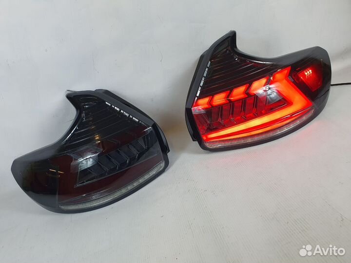 Светодиодные LED-фонари X-Ray(серые) в стиле Audi