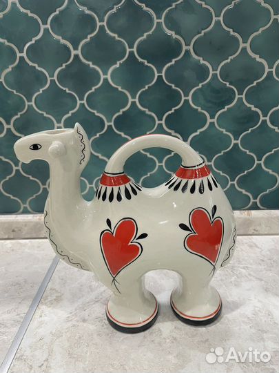 Верблюд СССР Гжель 60е