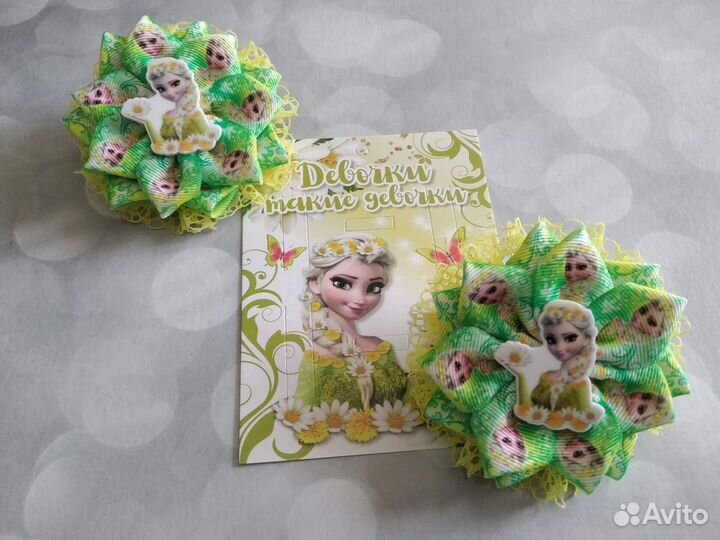 Бантики с героиней любимого мультфильма