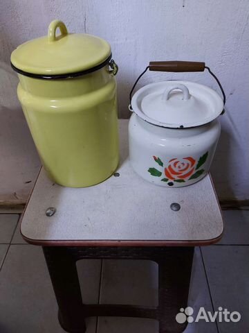 Бидон эмалированный СССР