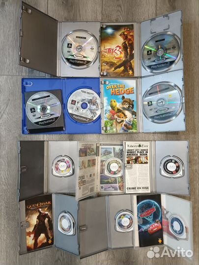 Лицензионные игры ps2 и psp