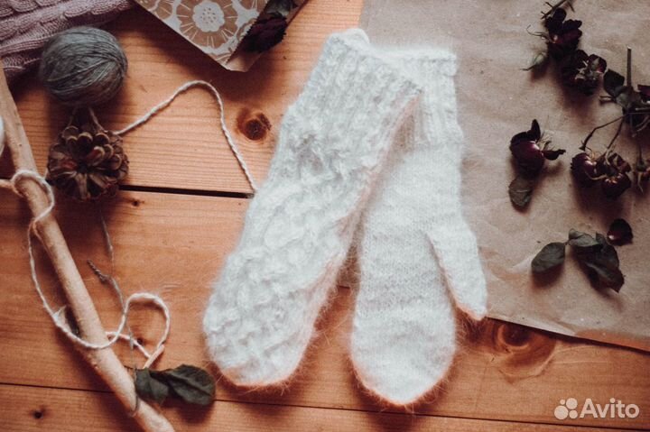 Пуховая пряжа Ангорского кролика