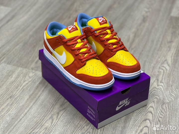 Кроссовки Nike SB Dunk Low Bart Simpson (41-45)