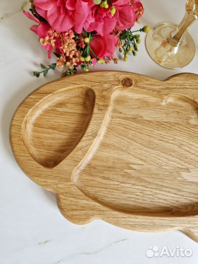 Менажница из дуба Рыбка