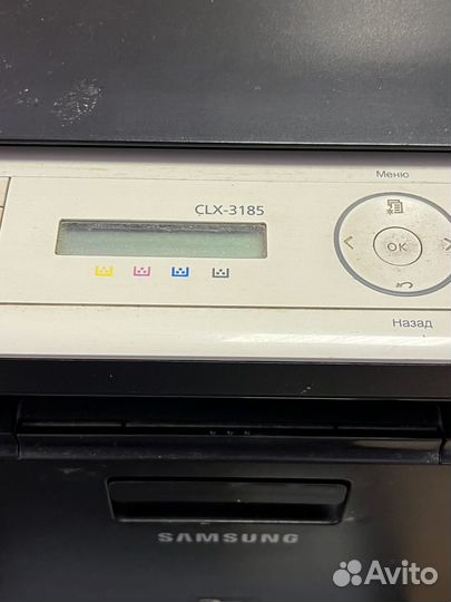 Мфу лазерный цветной Samsung CLX-3185 разбор донор