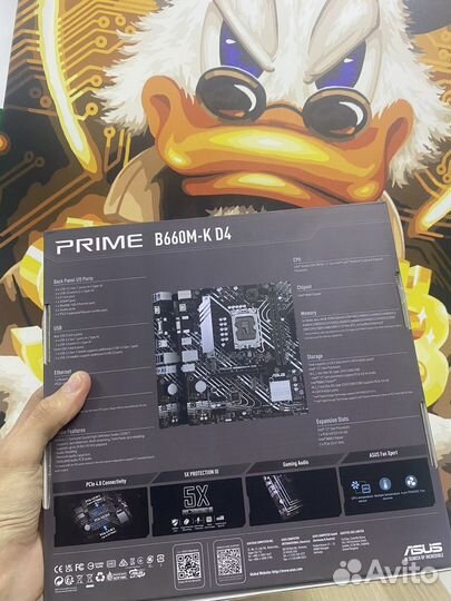 Новая Материнская плата B660M Asus