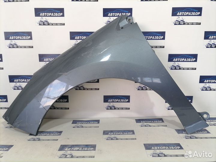 Крыло переднее левое Peugeot 308 1 пластиковое