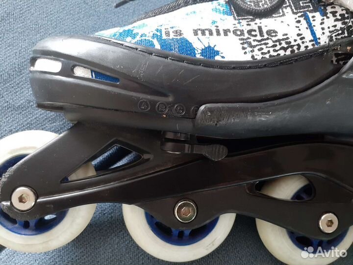 Роликовые коньки раздвижные 34-37