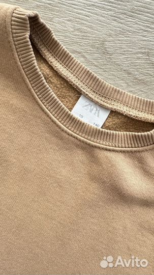 Комплект толстовка брюки лонгслив Zara