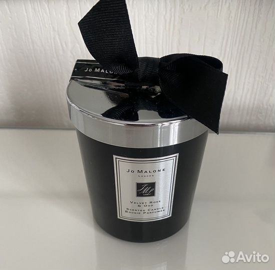 Jo malone свеча оригинал velvet rose & oud