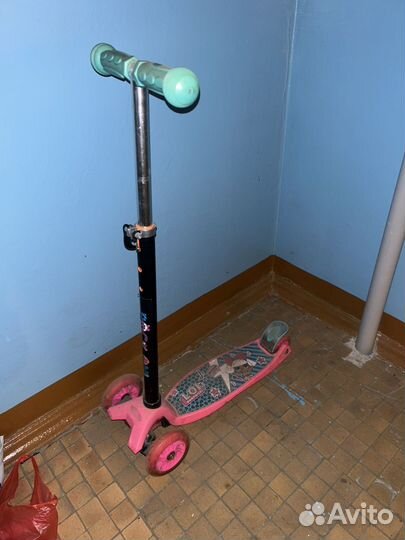 Самокат детский трехколесный