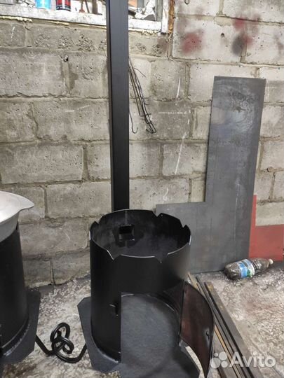 Печка под казан