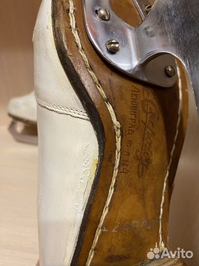 Коньки фигурные Скороход, 1988г., 35 разм