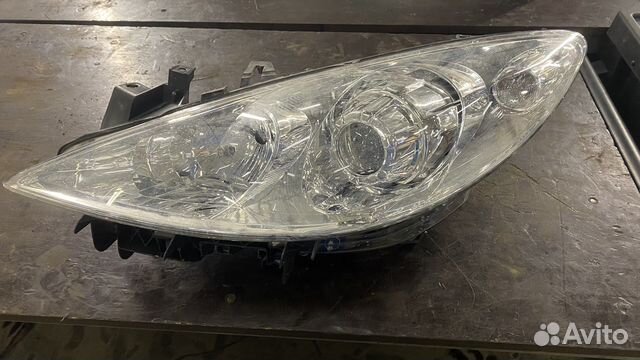 Фара левая peugeot 308