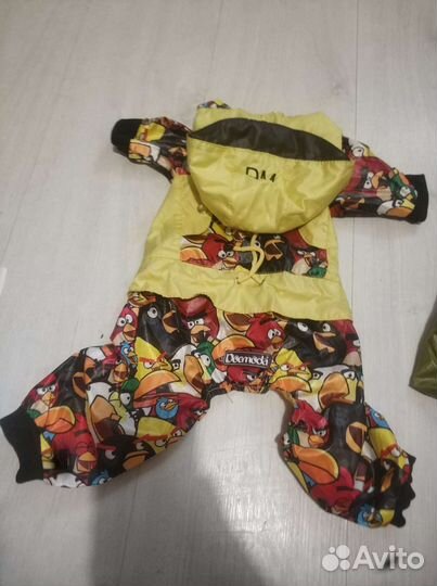 Дождевик для маленькой собаки