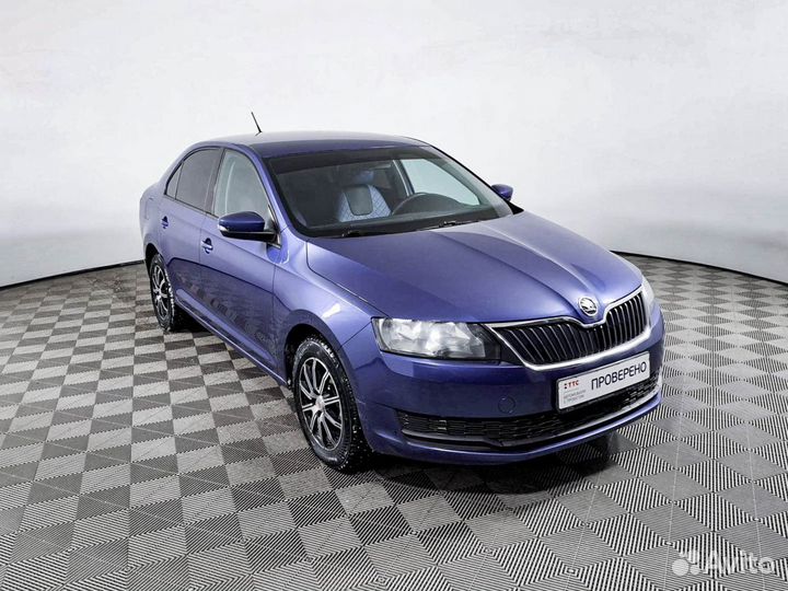 Skoda Rapid 1.6 МТ, 2017, 134 110 км
