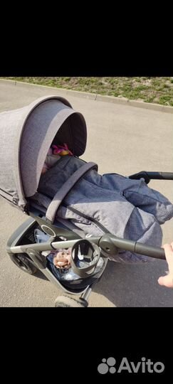 Коляска stokke trailz 2 в 1