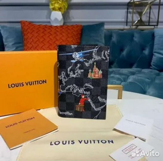 Обложка на паспорт louis vuitton