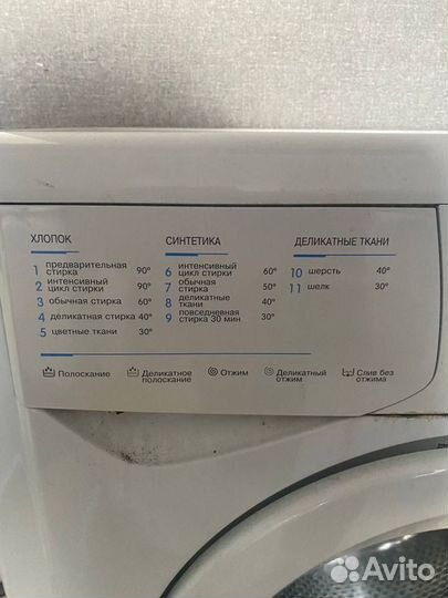 Стиральная машина indesit wish 101