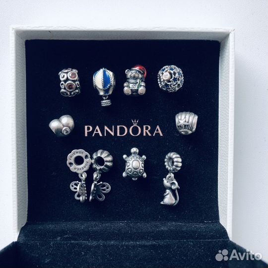 Шармы Pandora оригинал серебро пандора подвеска