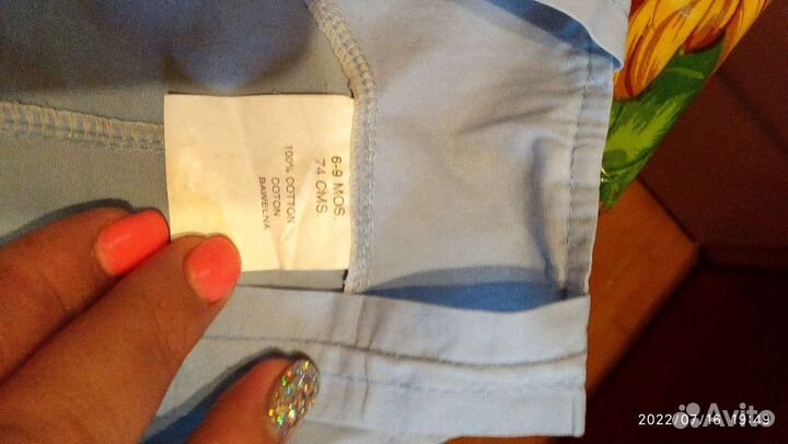 Детский комбинезоны, размер 74 на 6-9 мес