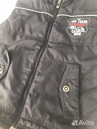 Утеплённый жилет