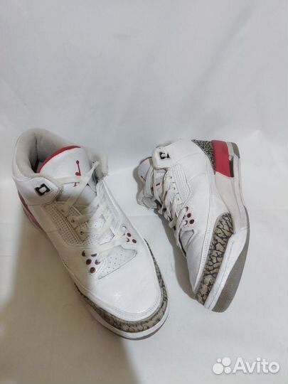 Кроссовки Nike Air Jordan 3 Retro “Fire Red” 44,5