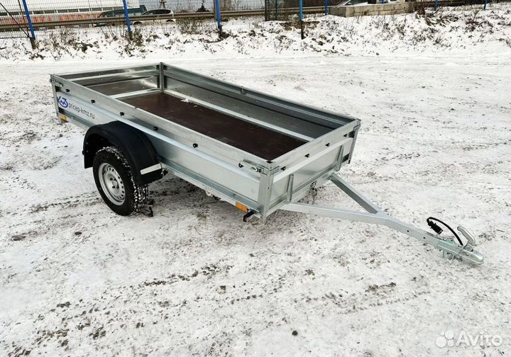 Прицеп Кмз 2500х1250х350мм в Ул. Полный цинк