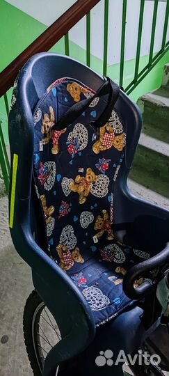 Детское велокресло заднее