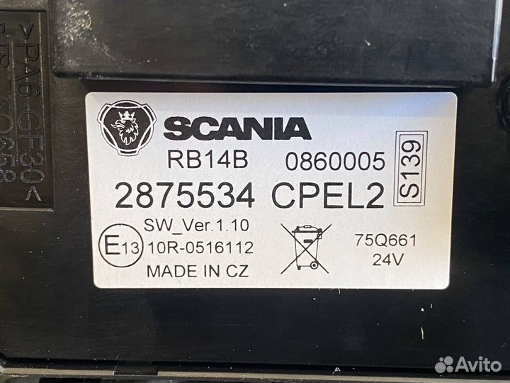 Блок управления светом Scania 6 2875534