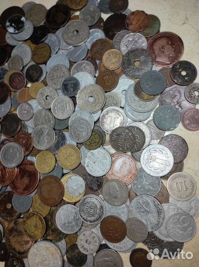 Старинные монеты Европы с 1704х по1965года(доп фот