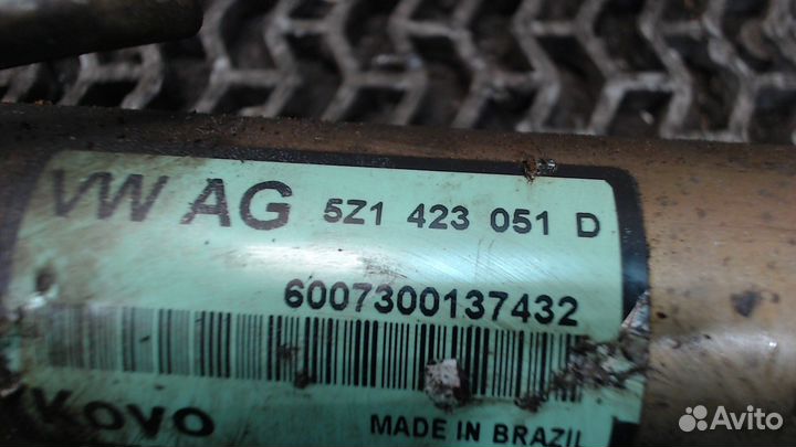 Рейка рулевая с г/у Volkswagen Fox, 2006