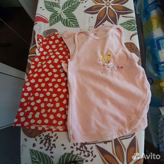 Вещи пакетом для девочки 86 92