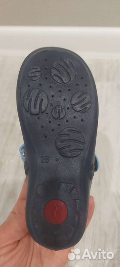 Сандалии текстильные 26