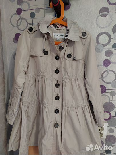 Ветровка плащ, рост 110