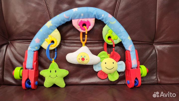 Развивающая дуга на коляску, кроватку