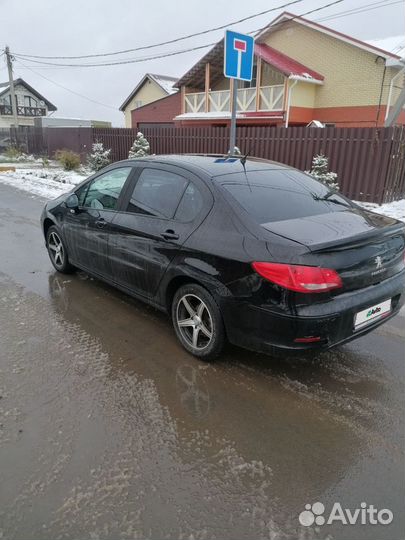 Peugeot 408 1.6 AT, 2012, битый, 202 882 км