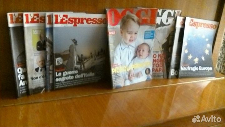 Французские,Итальянские газеты, журналы-фр.итал.яз