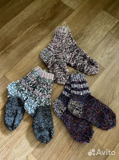 Шерстяные носки