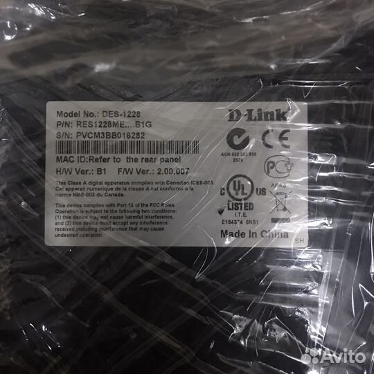 Коммутатор D-Link DES-1228 опт/розн