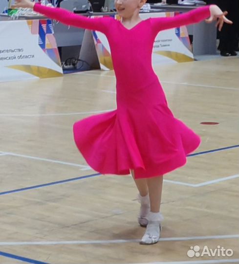 Платье для бальных танцев дети 2